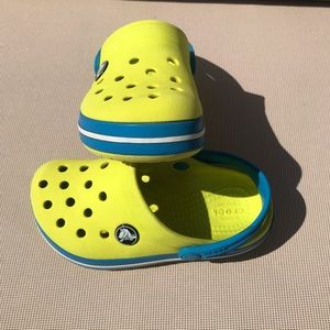 Crocs, toddler size 9